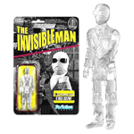 Universal Monsters Clear Invisible Man ReAction Figure