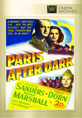 Fox Cinema Archives Paris After Dark DVD-R