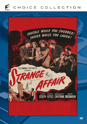 Sony Pictures Choice Collection Strange Affair DVD