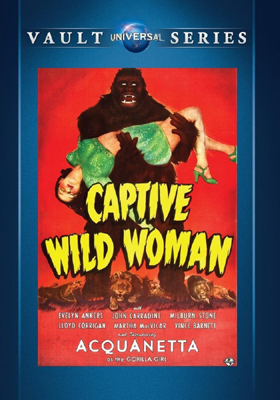 Universal Vault Series Captive Wild Woman DVD