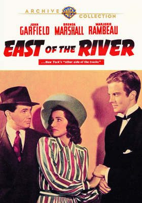 Warner Archive East of the River DVD-R