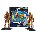 GI Joe Blowtorch vs HEAT Viper Action Figures