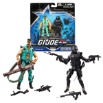 GI Joe Gung-Ho vs Cobra Shadow Guard Action Figures