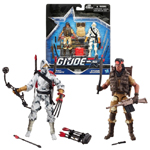 GI Joe Spirit Iron Knife vs Storm Shadow Action Figures