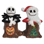 Nightmare Before Christmas Holiday Jack Skellingtons Salt and Pepper Shakers