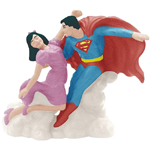 Superman and Lois Lane Salt and Pepper Shakers