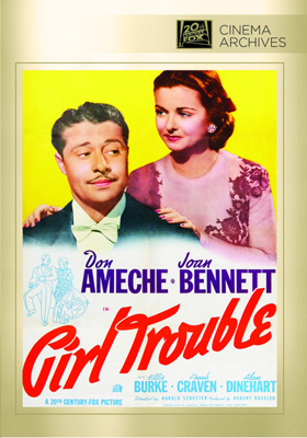 Fox Cinema Archives Girl Trouble DVD
