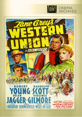 Fox Cinema Archives Western Union DVD-R