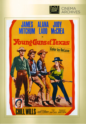 Fox Cinema Archives Young Guns of Texas DVD-R