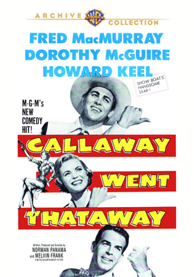 Warner Archive Callaway Went Thataway DVD-R