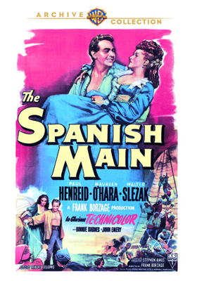 Warner Archive The Spanish Main DVD-R