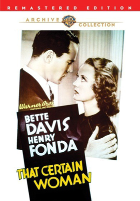 Warner Archive That Certain Woman DVD-R