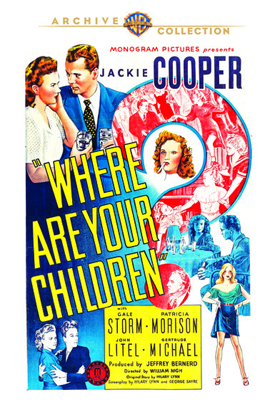 Warner Archive Where Are Your Children DVD-R